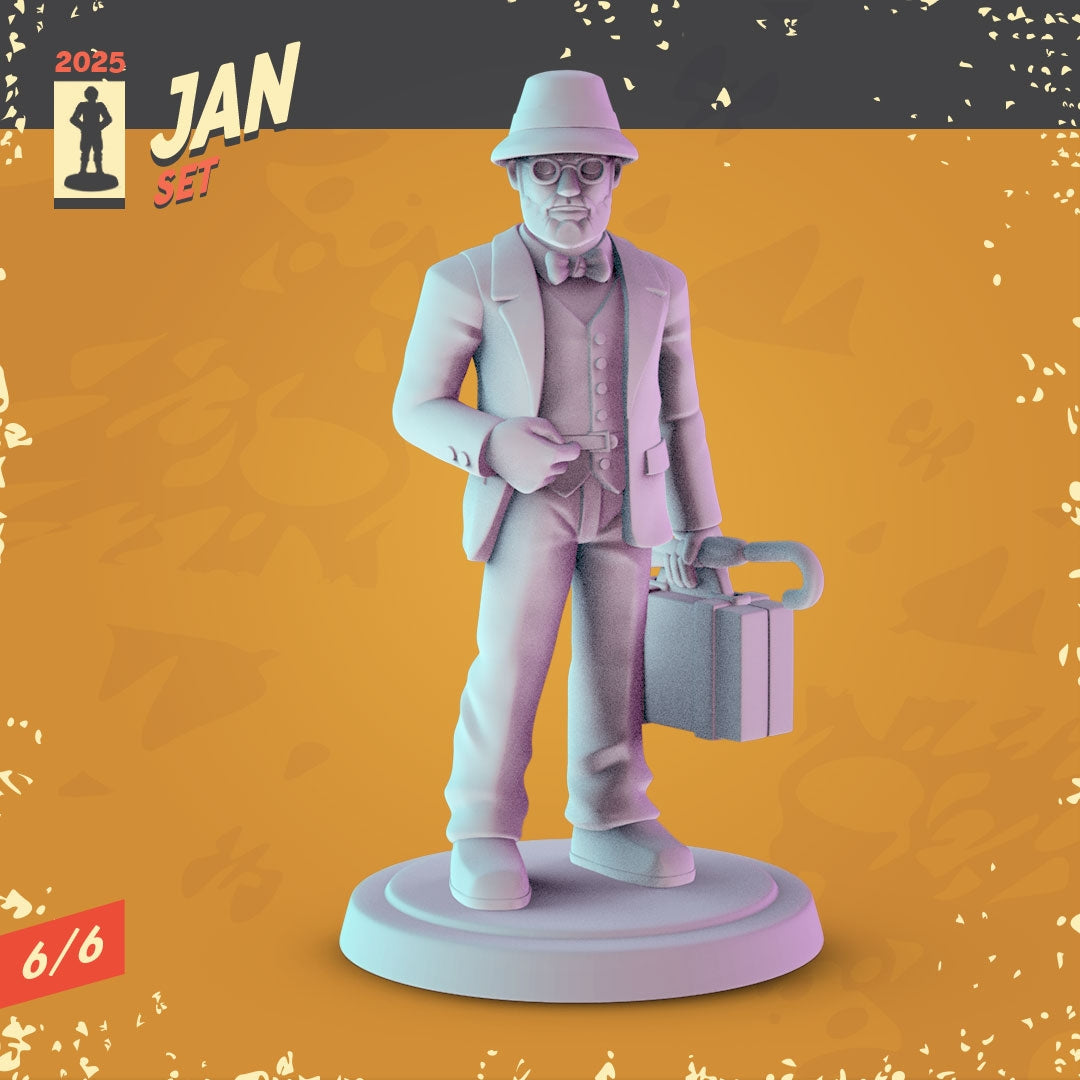 Indiana Jones Figures compatible D&D DragonLance Miniatures Pop Minis