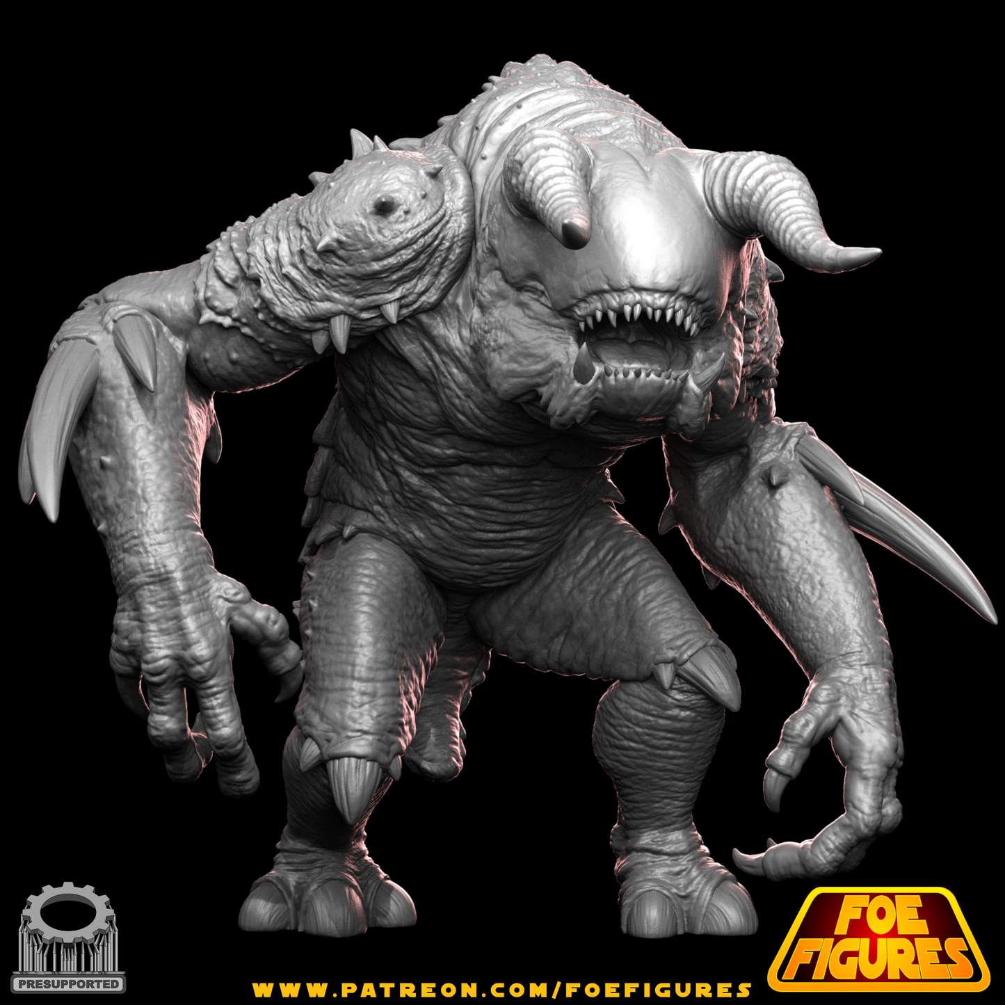 Swamp Rancor v1 - Star Wars Legion compatible 3D Printed Resin Miniatures Foe