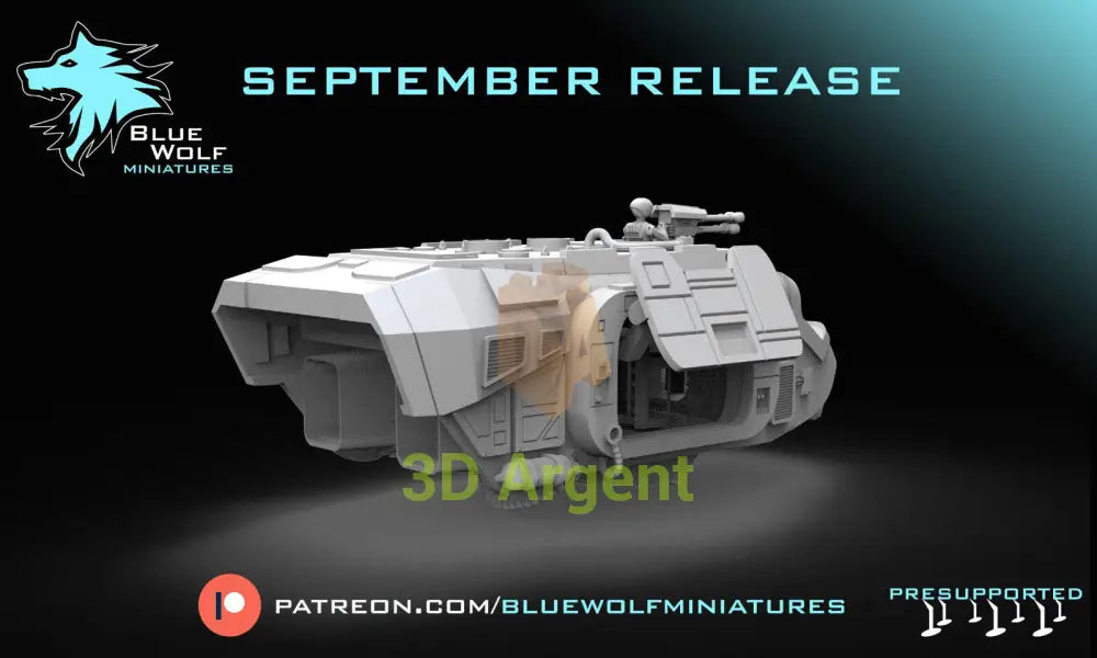 A A5 Speeder Truck Star Wars Legion Compatible 3D Printed BlueWolf Miniatures Toys & Games:Wargames & Role-Playing:Star
