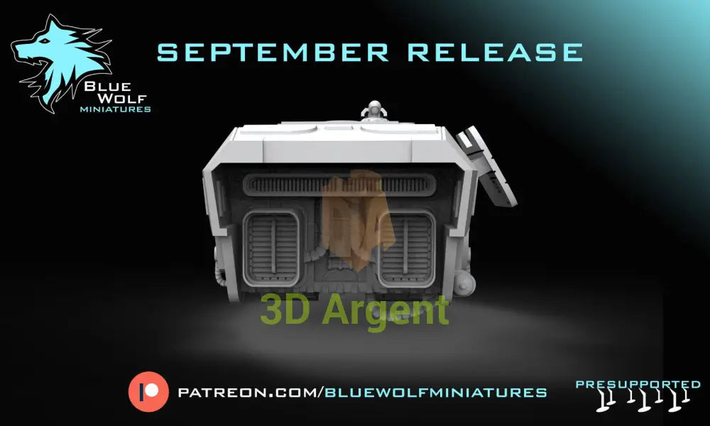 A A5 Speeder Truck Star Wars Legion Compatible 3D Printed BlueWolf Miniatures Toys & Games:Wargames & Role-Playing:Star
