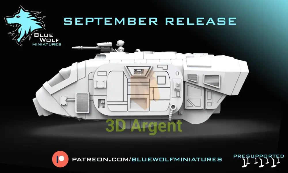 A A5 Speeder Truck Star Wars Legion Compatible 3D Printed BlueWolf Miniatures Toys & Games:Wargames & Role-Playing:Star