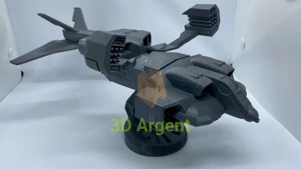 Aliens Colonial Marines UD4L Cheyenne Dropship 3d Printed Model Kit 34cm long Collectables:Science Fiction