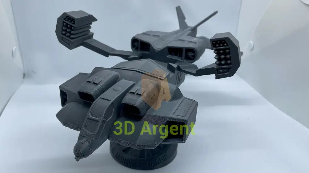 Aliens Colonial Marines UD4L Cheyenne Dropship 3d Printed Model Kit 34cm long Collectables:Science Fiction