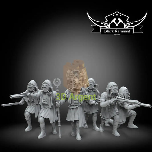 Ashiga clan and their Queen | Star Wars Legion Scale | 3D Printed Resin Miniature | Black Remnant Miniatures | 12K High