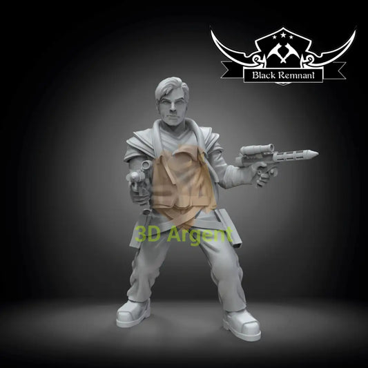 Atton Rand KOTOR - Star Wars Legion compatible 3D Printed Resin Miniatures Toys & Games:Wargames & Role-Playing:Star
