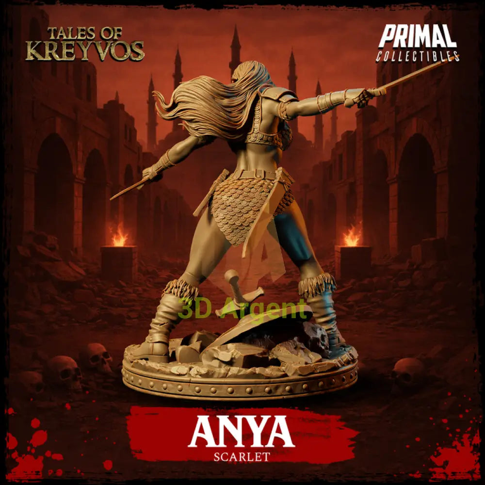 Barbarian Anya - Toys & Games:Wargames & Role-Playing:Role-Playing:Dungeons & Dragons:Dungeons & Dragons