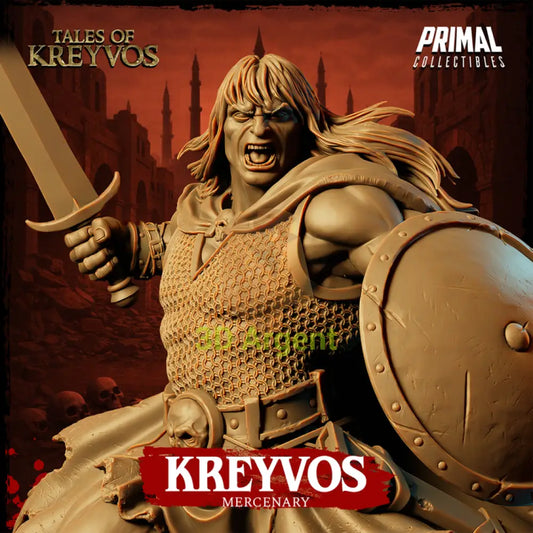 Barbarian Kreyvos - Toys & Games:Wargames & Role-Playing:Role-Playing:Dungeons & Dragons:Dungeons & Dragons
