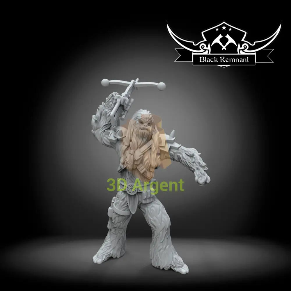 Black Krrsantan - Star Wars Legion compatible 3D Printed Resin Miniatures Toys & Games:Wargames & Role-Playing:Star Wars