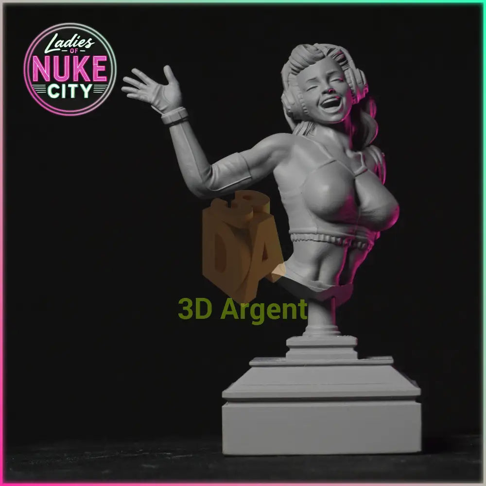 Cleo Drift – Ladies of Nuke City – Gilmorestudio 3D Printed Resin Miniature