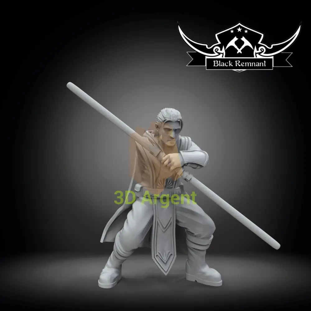 Dagan Gera - Star Wars Legion compatible 3D Printed Resin Miniatures Toys & Games:Wargames & Role-Playing:Star Wars