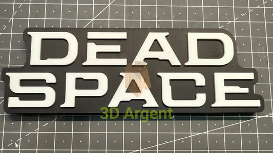 Dead Space Logo - 3D Printed Sign Stand Collectables:Science Fiction Collectables:Other Science Fiction Items
