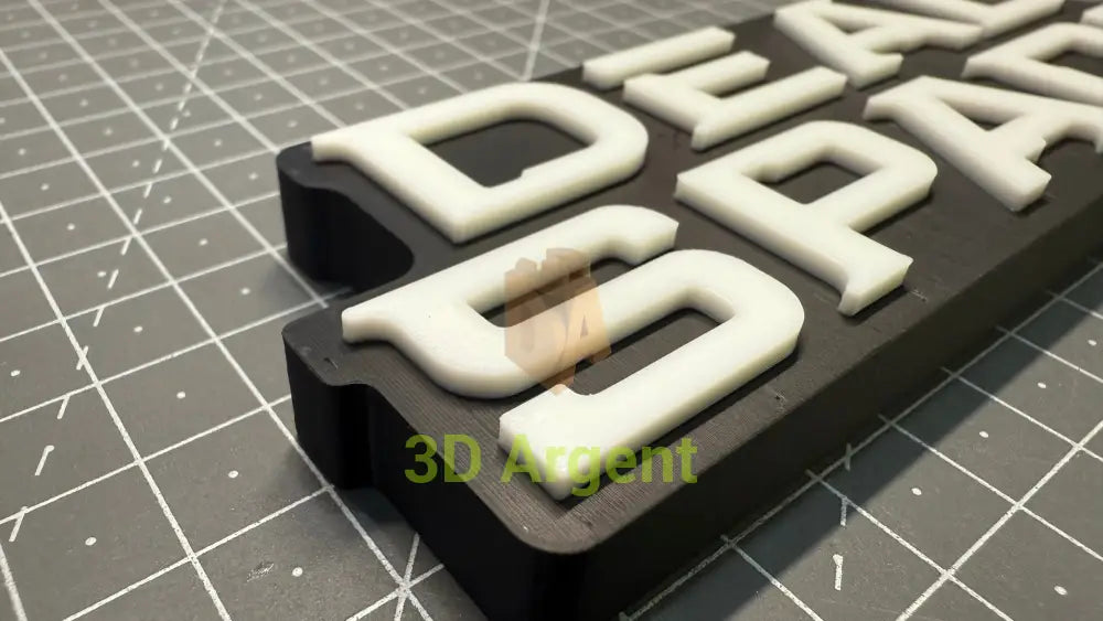 Dead Space Logo - 3D Printed Sign Stand Collectables:Science Fiction Collectables:Other Science Fiction Items