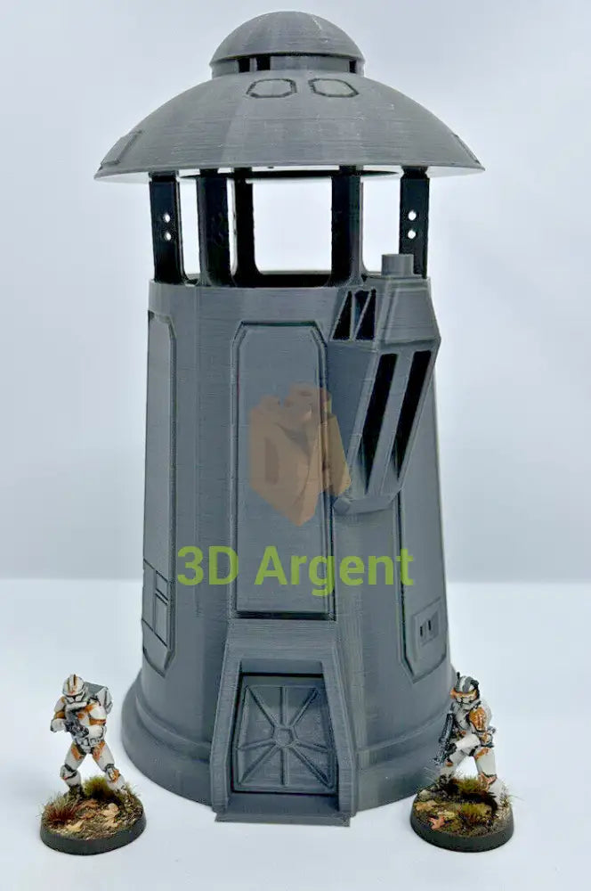 Desert Tower 28mm Scenery Terrain compatible Star Wars Legion 3D Printed Toys & Games:Wargames & Role-Playing:Scenery
