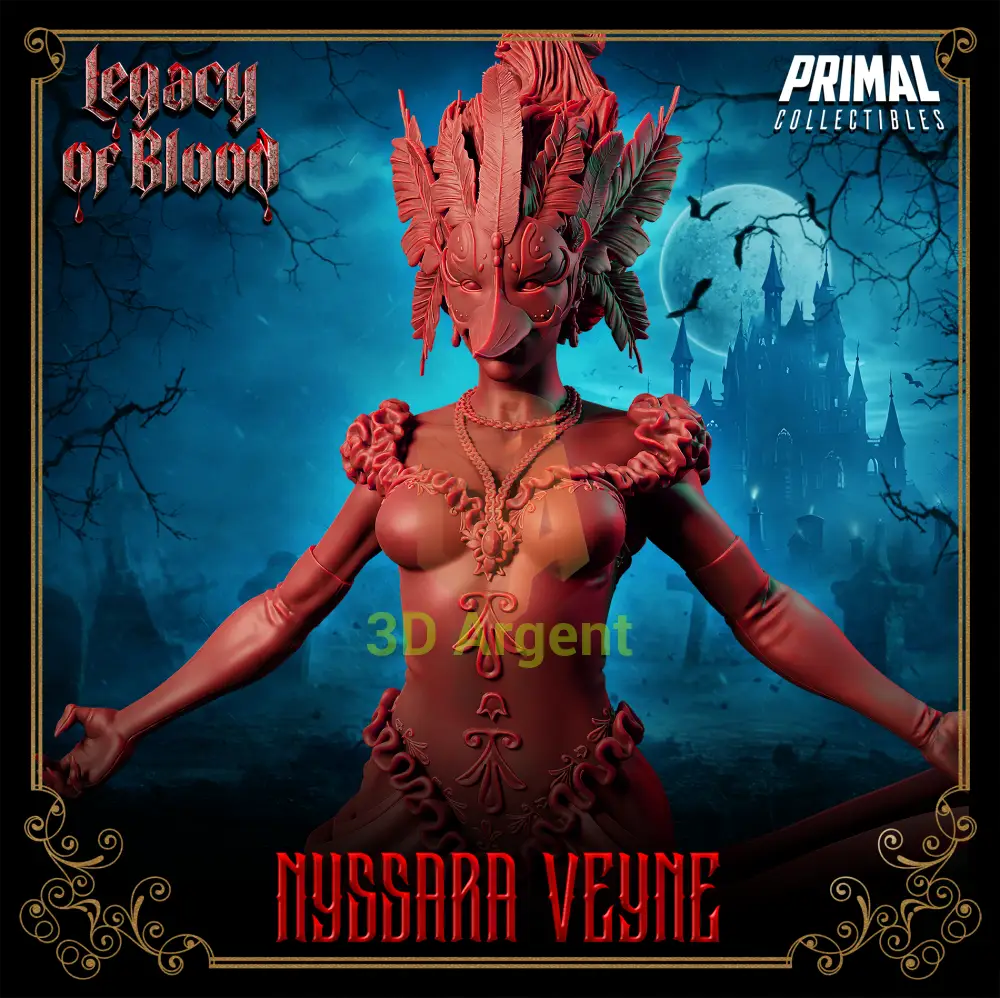 Duchess - Nyssara Veyne Fantasy compatible D&D DragonLance Miniatures Primal Toys & Games:Wargames &