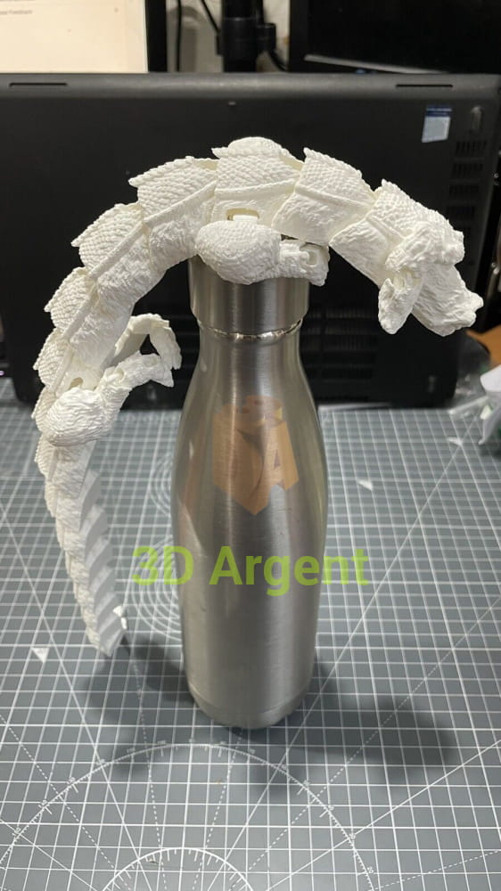Falkor Luck Dragon Articulated 3D Printed Toy Collectables:Fantasy Myth & Magic:Mythical Creatures:Dragons