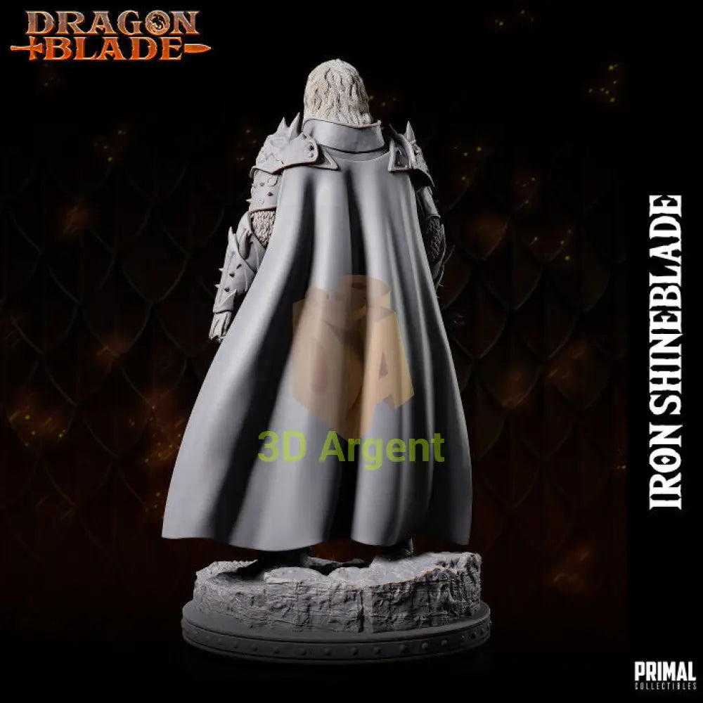 Fighter - Iron Shineblade - Fantasy compatible D&D DragonLance Miniatures Primal Toys & Games:Wargames &