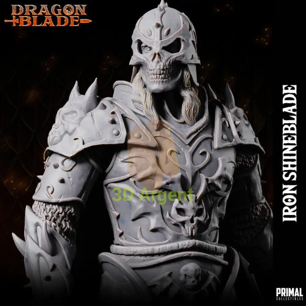 Fighter - Iron Shineblade - Fantasy compatible D&D DragonLance Miniatures Primal Toys & Games:Wargames &