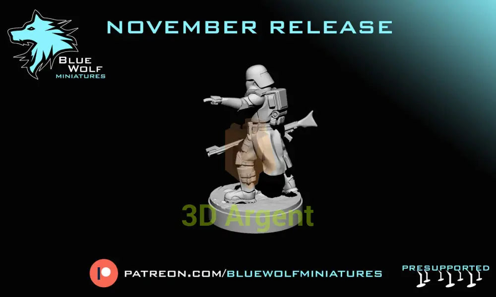 Galactic Marines- Star Wars Legion 3D Printed Resin BlueWolf Miniatures Toys & Games:Wargames & Role-Playing:Star Wars