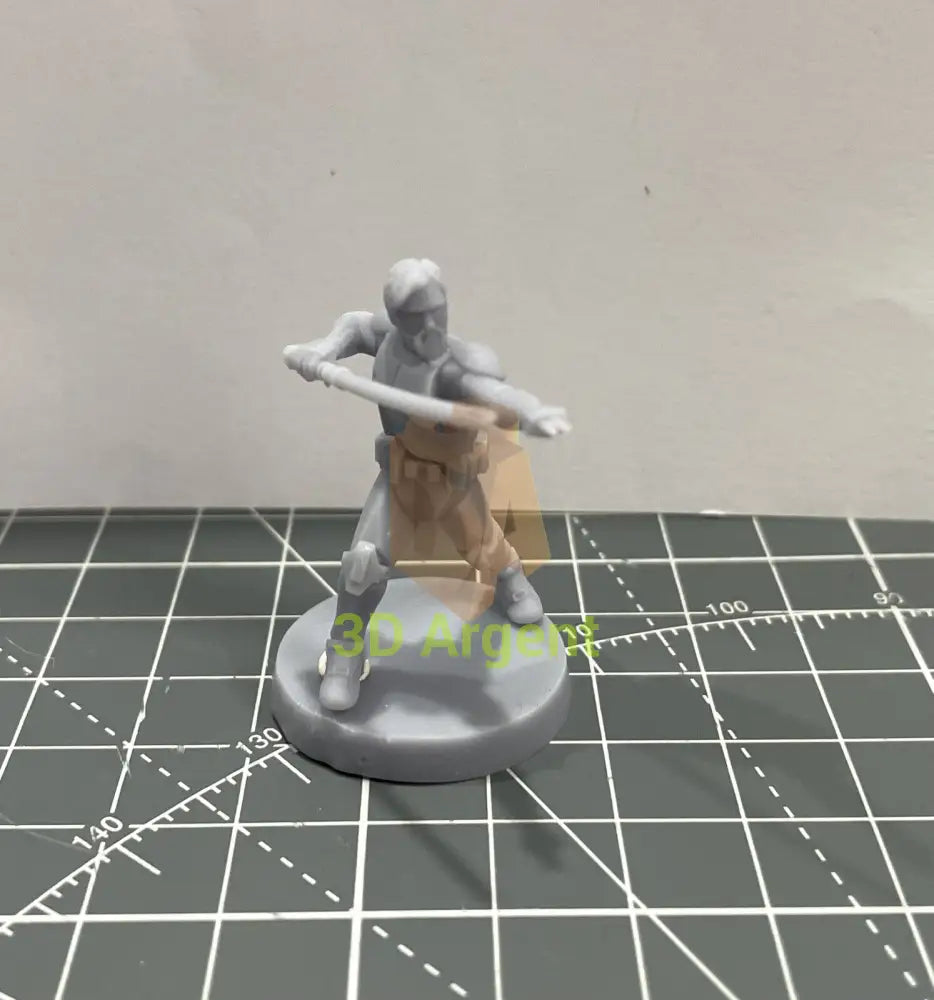 General Obi Wan Kenobi - Star Wars Legion 3D Printed Resin BlueWolf Miniatures Toys & Games:Wargames &