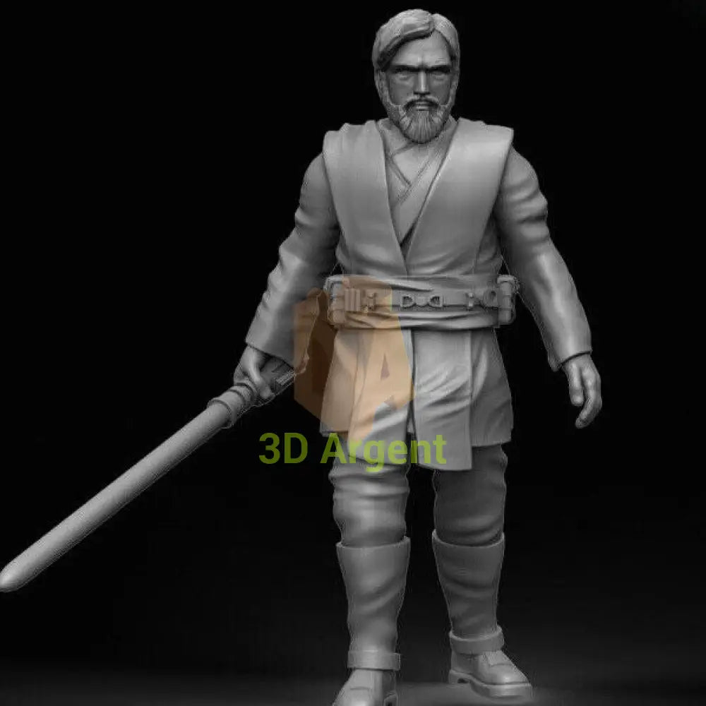 General Obi Wan Kenobi - Star Wars Legion 3D Printed Resin BlueWolf Miniatures Toys & Games:Wargames &