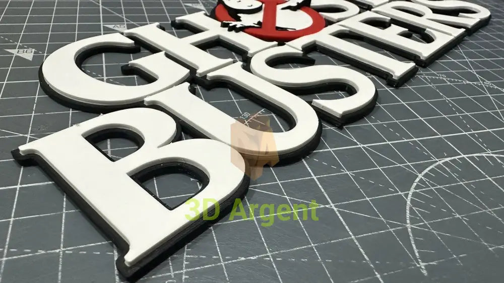 GhostBusters Logo - 3D Printed Sign Stand Collectables:Science Fiction Collectables:Other Science Fiction Items