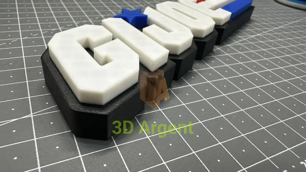 GI JOE - 3D Printed Sign Stand Toys & Games:Action Figures & Accessories:Action Figures Accessories