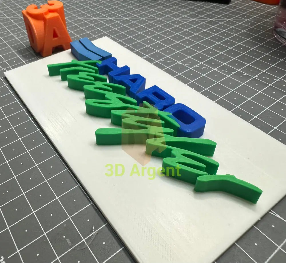 HARO Freestyler Logo - 3D Printed Sign