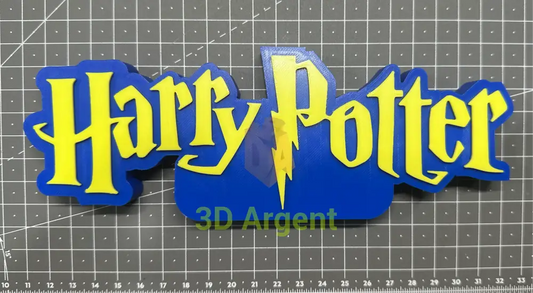 Harry Potter Logo - 3D Printed Sign Films & TV:Film Memorabilia: