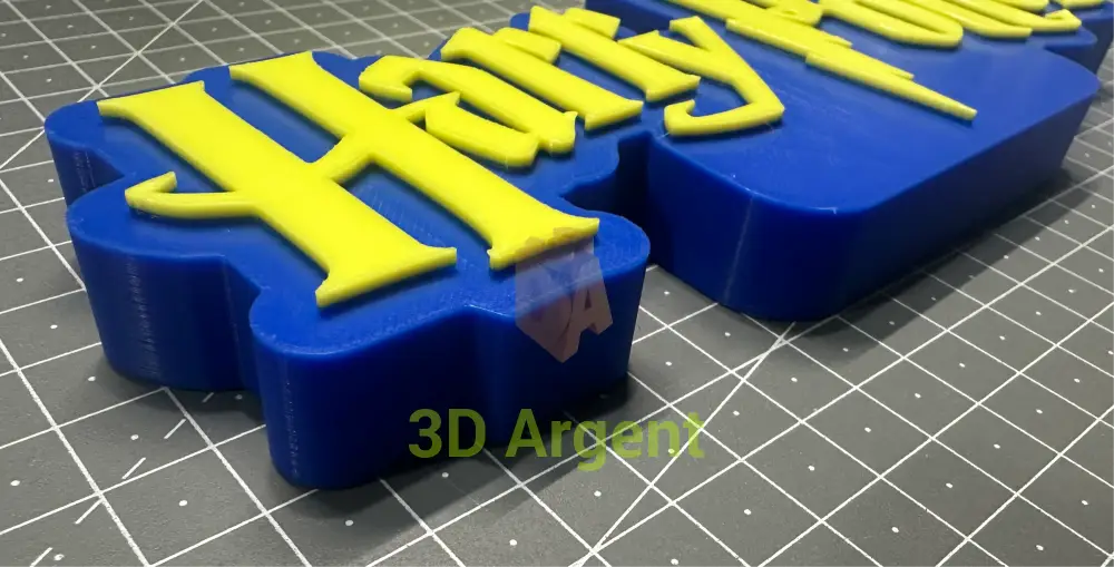 Harry Potter Logo - 3D Printed Sign Films & TV:Film Memorabilia: