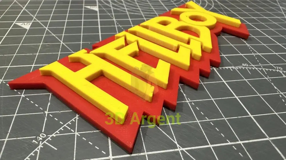 HellBoy - 3D Printed Sign Stand Collectables:Science Fiction Collectables:Other Science Fiction Items