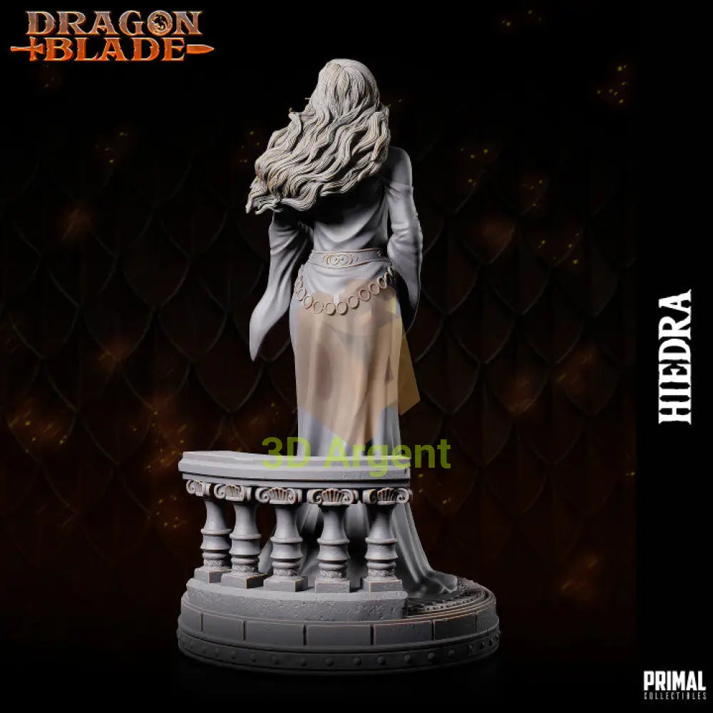 Hiedra Mystic – Dragonblade – Primal Collectibles Resin Miniature - Toys & Games:Wargames &