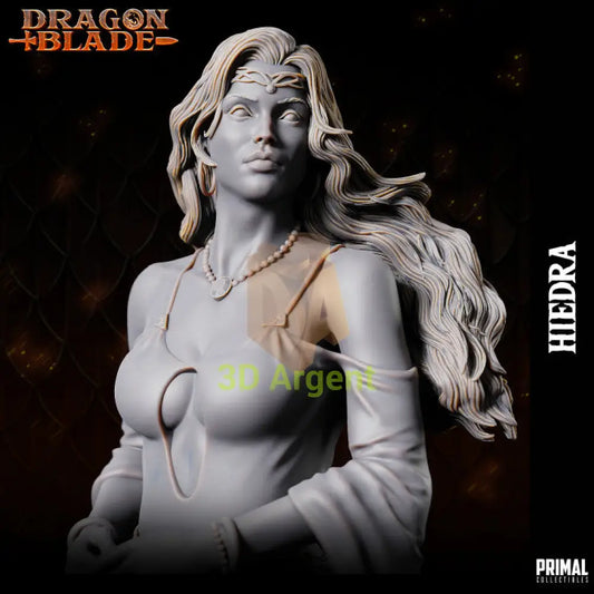 Hiedra Mystic – Dragonblade – Primal Collectibles Resin Miniature - Toys & Games:Wargames &