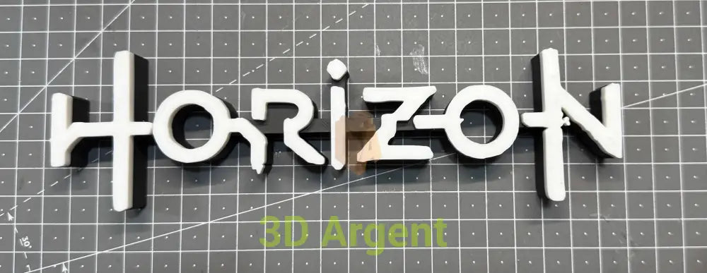 Horizon Zero Dawn Forbidden West Logo - 3D Printed Sign Stand Horizon Collectables:Science Fiction Collectables:Other
