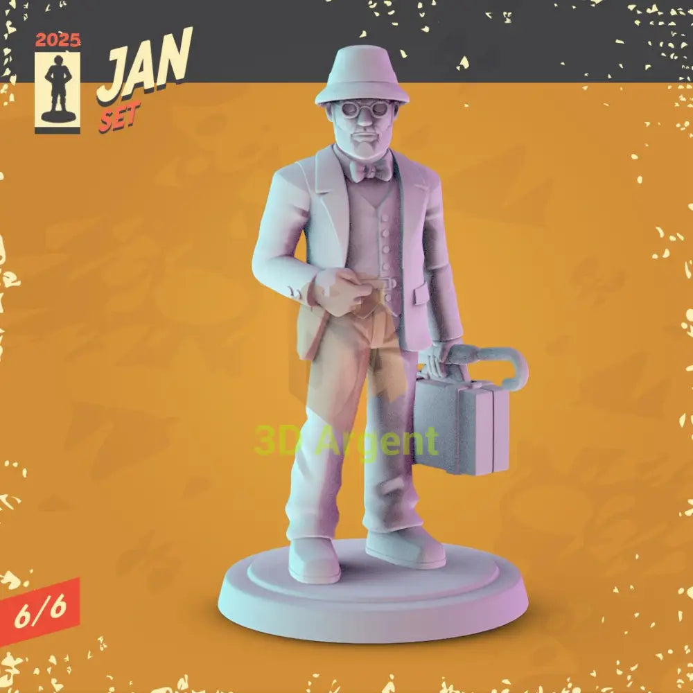 Indiana Jones Figures compatible D&D DragonLance Miniatures Pop Minis 6 Henry Jones Sr. Toys & Games:Wargames &