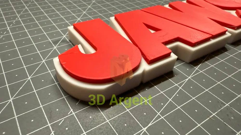 Jaws & Jaws 2 - 3D Printed Sign Stand Collectables:Science Fiction Collectables:Other Science Fiction Items