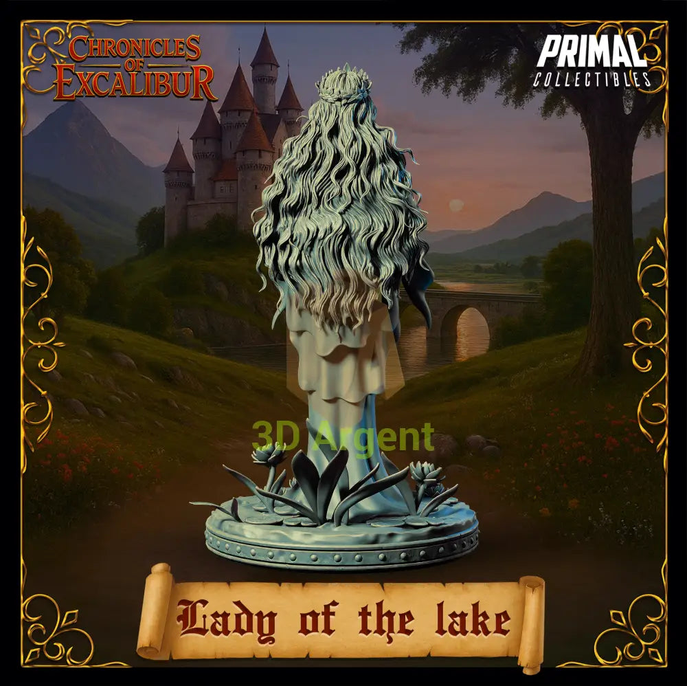 Knight - Lady of the Lake - Fantasy compatible D&D DragonLance Miniatures Primal
