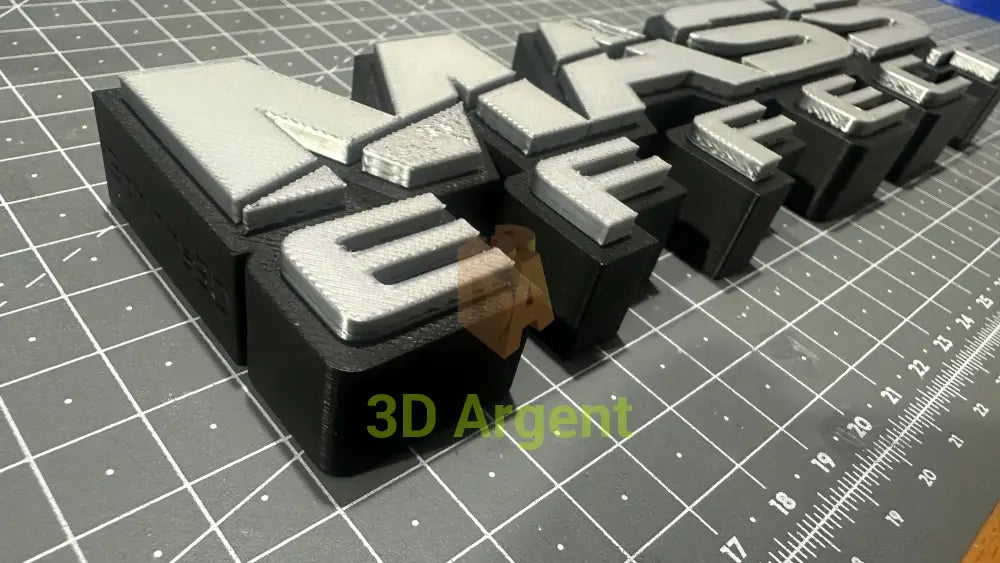 Mass Effect sign - 3D Printed Sign Stand Collectables:Science Fiction Collectables:Other Science Fiction Items