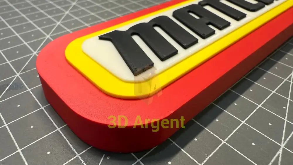 Matchbox Logo - 3D Printed Sign Stand Collectables:Science Fiction Collectables:Other Science Fiction Items