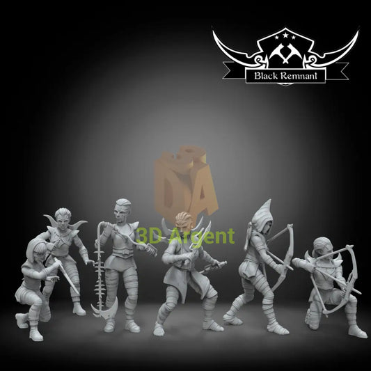 NightSisters 6x Star Wars Legion compatible 3D Resin Miniatures Toys & Games:Wargames & Role-Playing:Star Wars