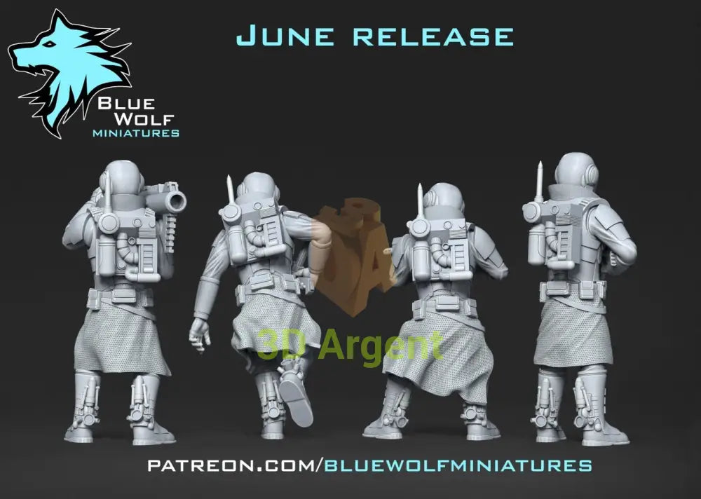 Nimbus Commandos Star Wars Legion 3D Printed Resin BlueWolf Miniatures Toys & Games:Wargames & Role-Playing:Star Wars
