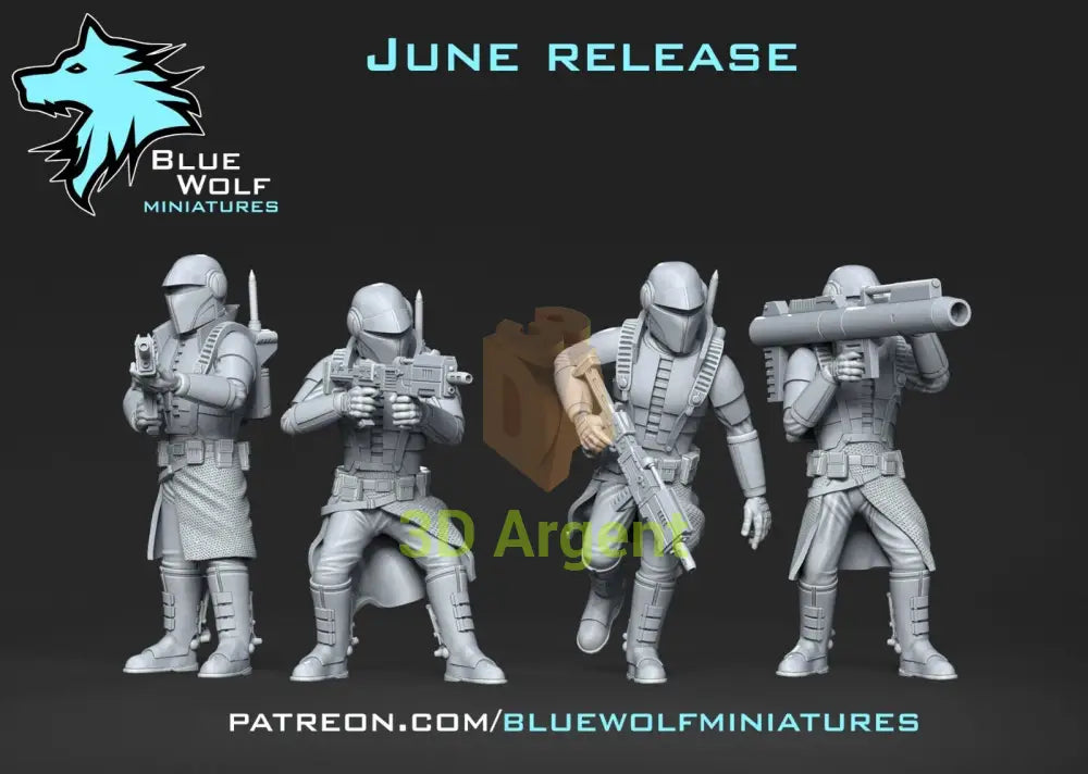 Nimbus Commandos Star Wars Legion 3D Printed Resin BlueWolf Miniatures Toys & Games:Wargames & Role-Playing:Star Wars