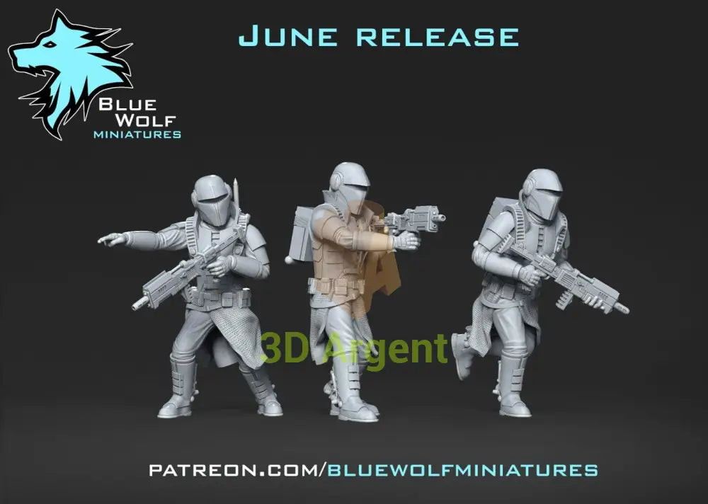 Nimbus Commandos Star Wars Legion 3D Printed Resin BlueWolf Miniatures Toys & Games:Wargames & Role-Playing:Star Wars