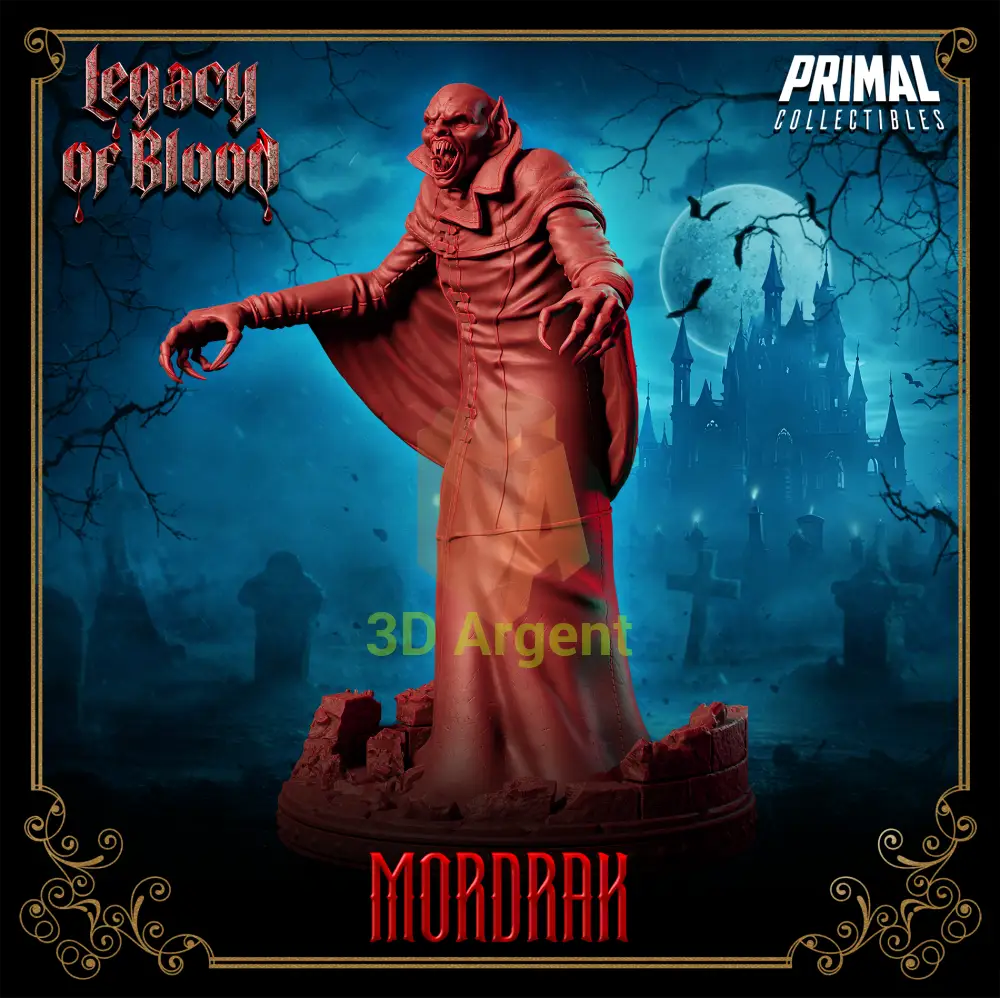 Nosferatu - Mordrak Fantasy compatible D&D DragonLance Miniatures Primal Toys & Games:Wargames &