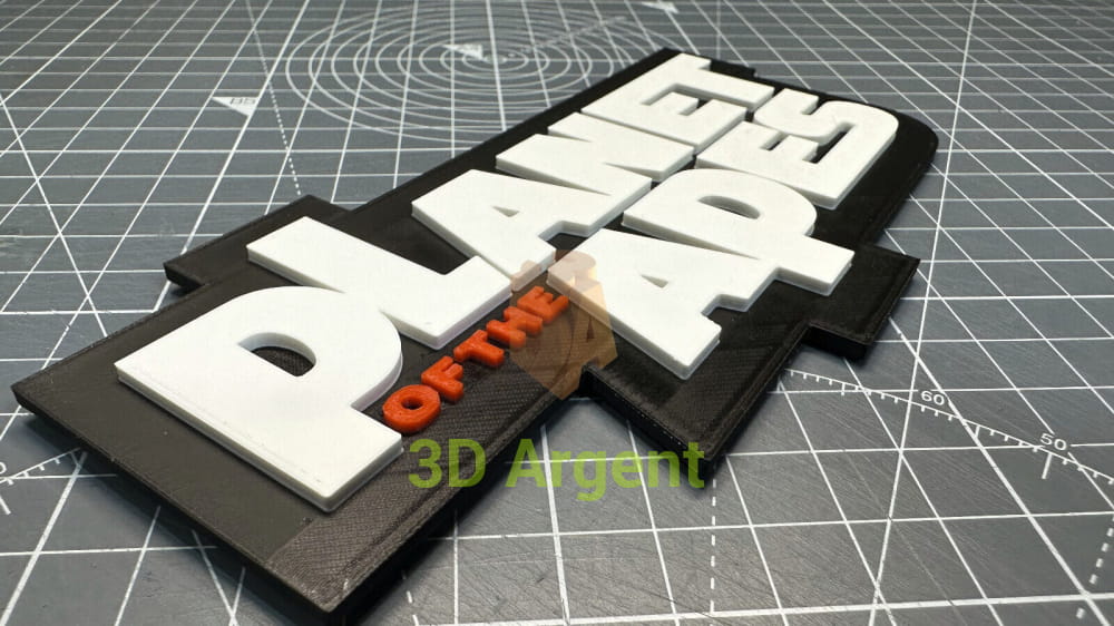 Planet of the Apes - 3D Printed Sign Stand Collectables:Science Fiction Collectables:Other Science Fiction Items