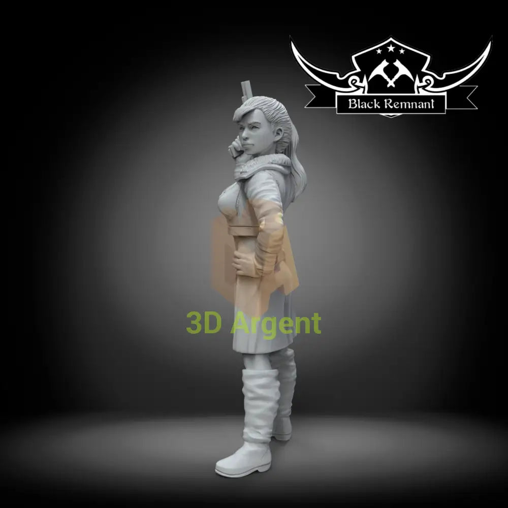 Qi’Ra Crimson Leader - Star Wars Legion compatible 3D Printed Resin Miniatures Toys & Games:Wargames &