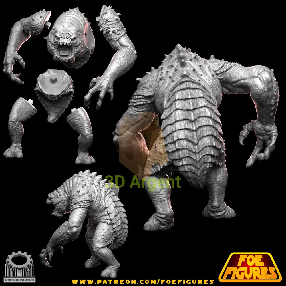 Rancor v4 - Star Wars Legion compatible 3D Printed Resin Miniatures Foe Toys & Games:Wargames & Role-Playing:Star Wars