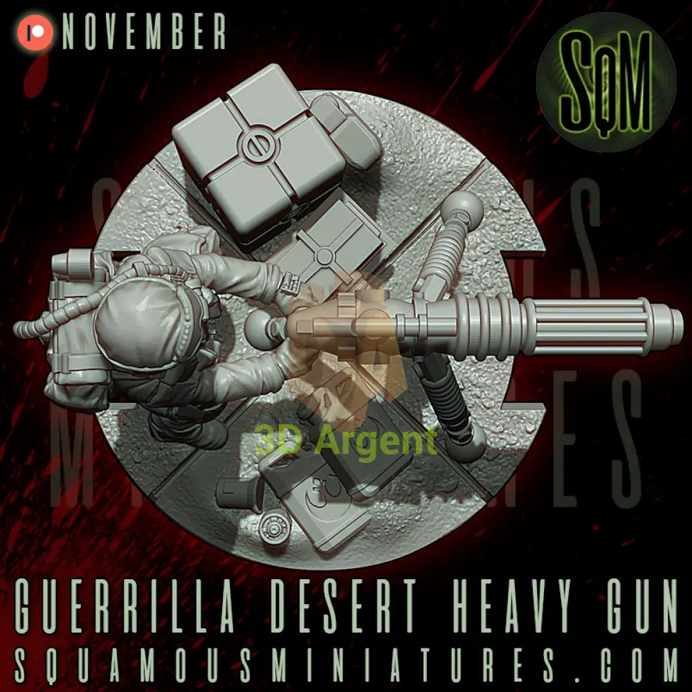 Guerrilla Desert Heavy Gun | Squamous - Toys & Games:Wargames & Role-Playing:Star Wars