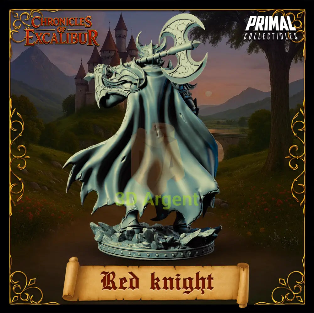 Red Knight - Fantasy compatible D&D DragonLance Miniatures Primal