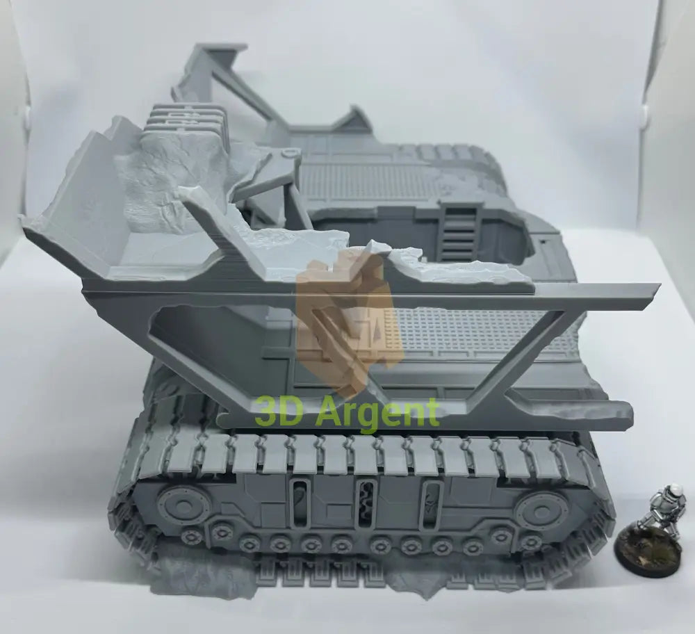 SandCrawler Destroyed Scenery Terrain compatible Star Wars Legion 3D Printed Toys & Games:Wargames &