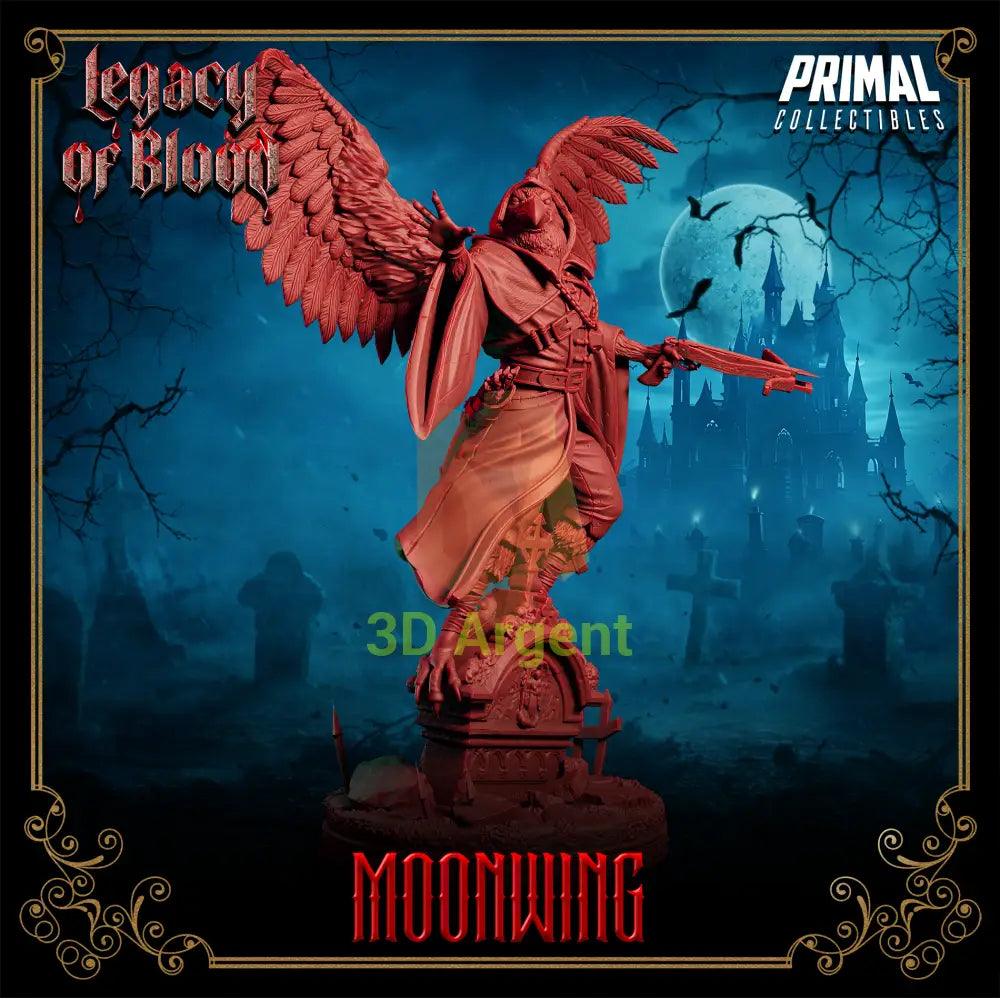 Shadowmancer - Moonwing Fantasy compatible D&D DragonLance Miniatures Primal Toys & Games:Wargames &